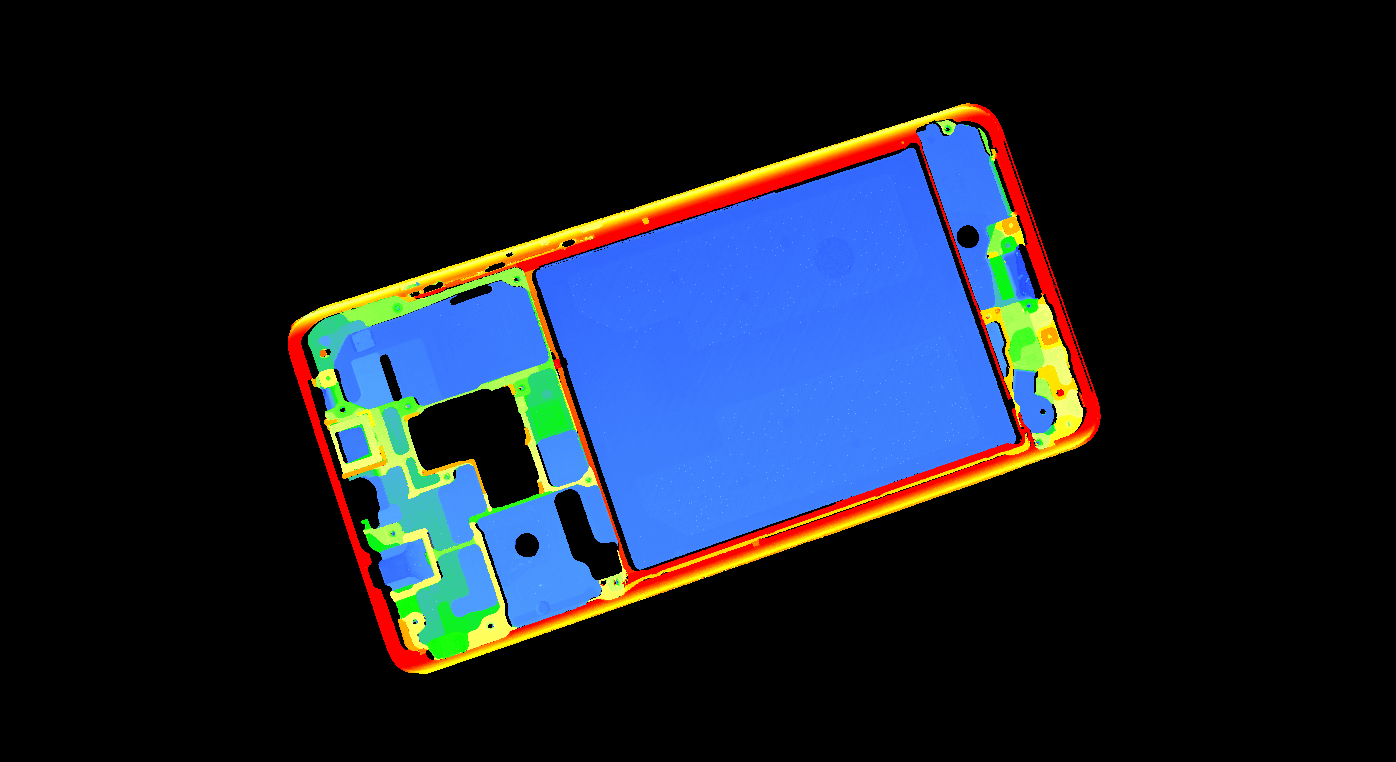Smartphone-Mittelplatte