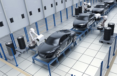 3D-Vision für Montageroboter in der Automobilproduktion