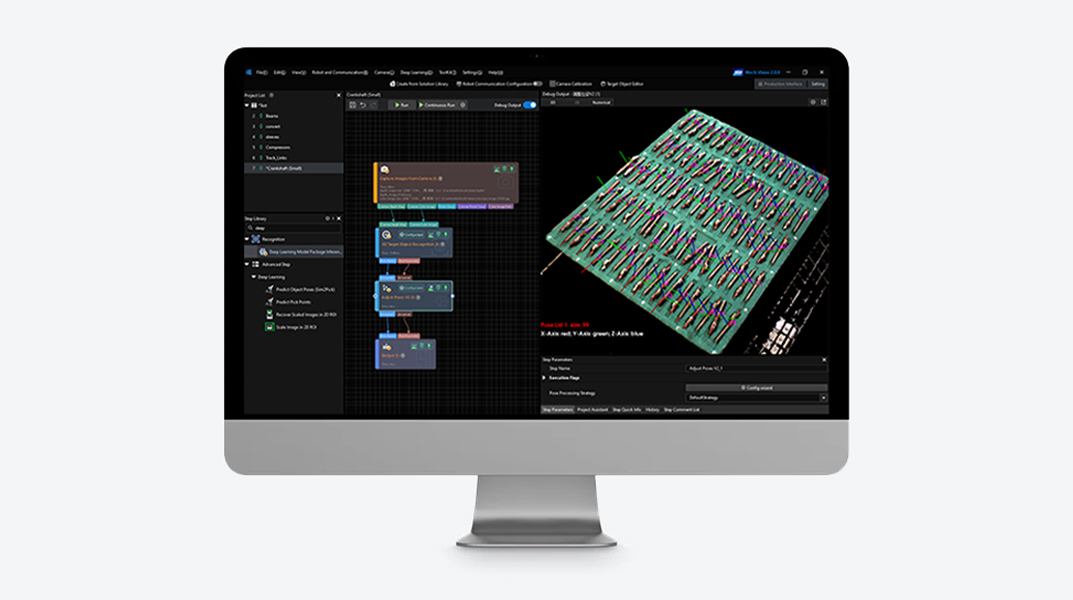 Mech-Vision Bildverarbeitungssoftware